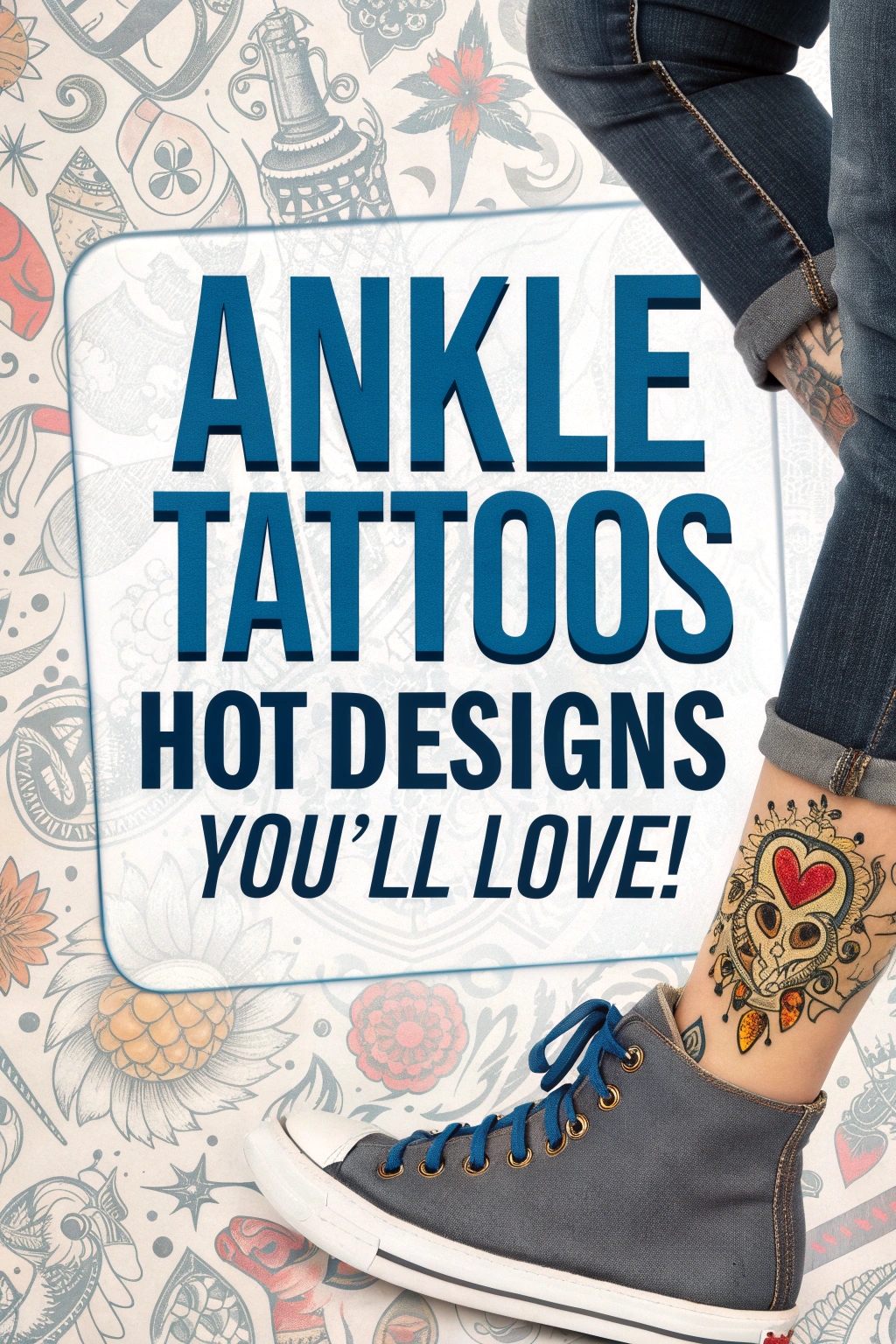 Ankle Tattoos 2025: Hot Designs Now!