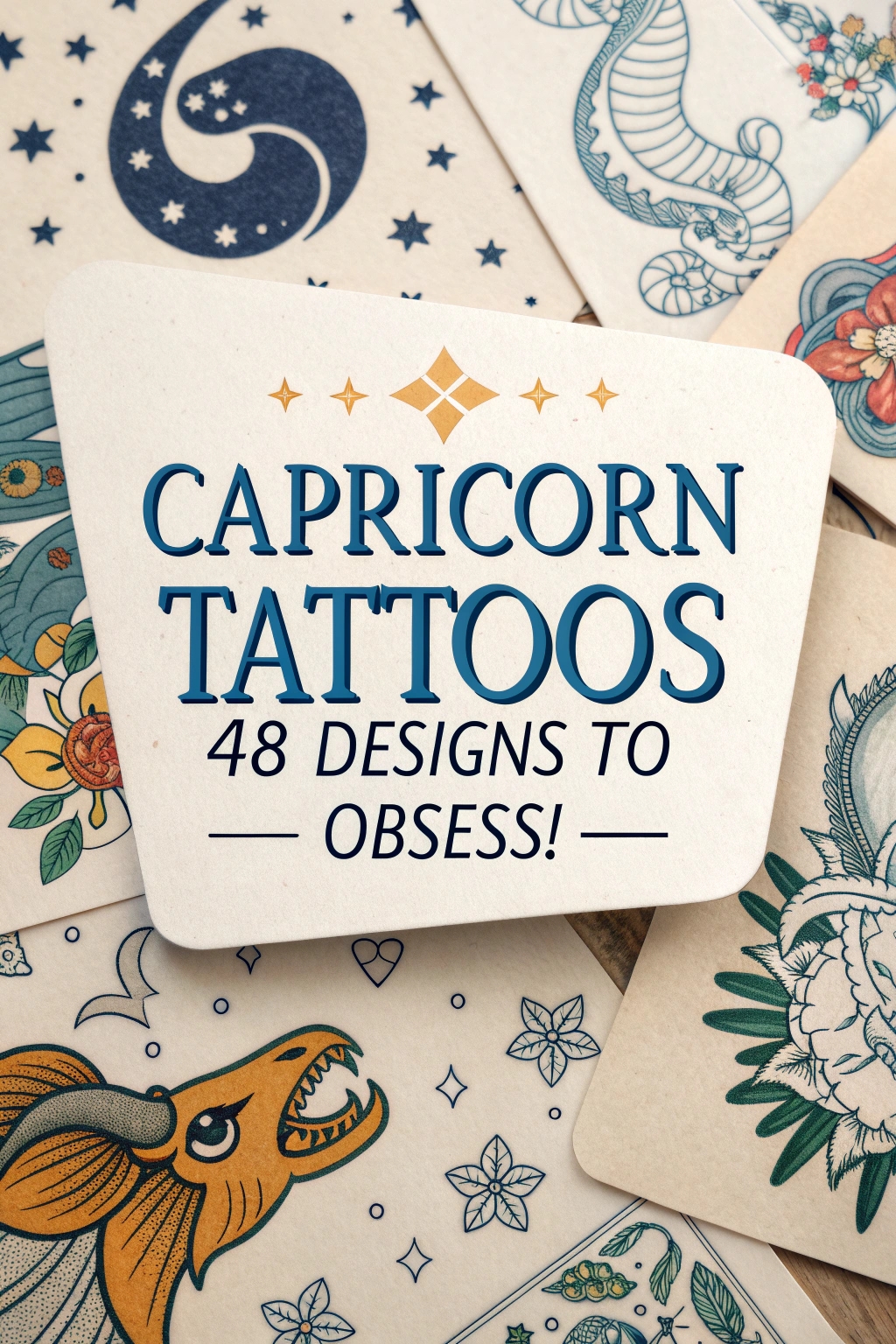 48 Capricorn Tattoos: Obsess Over Now!