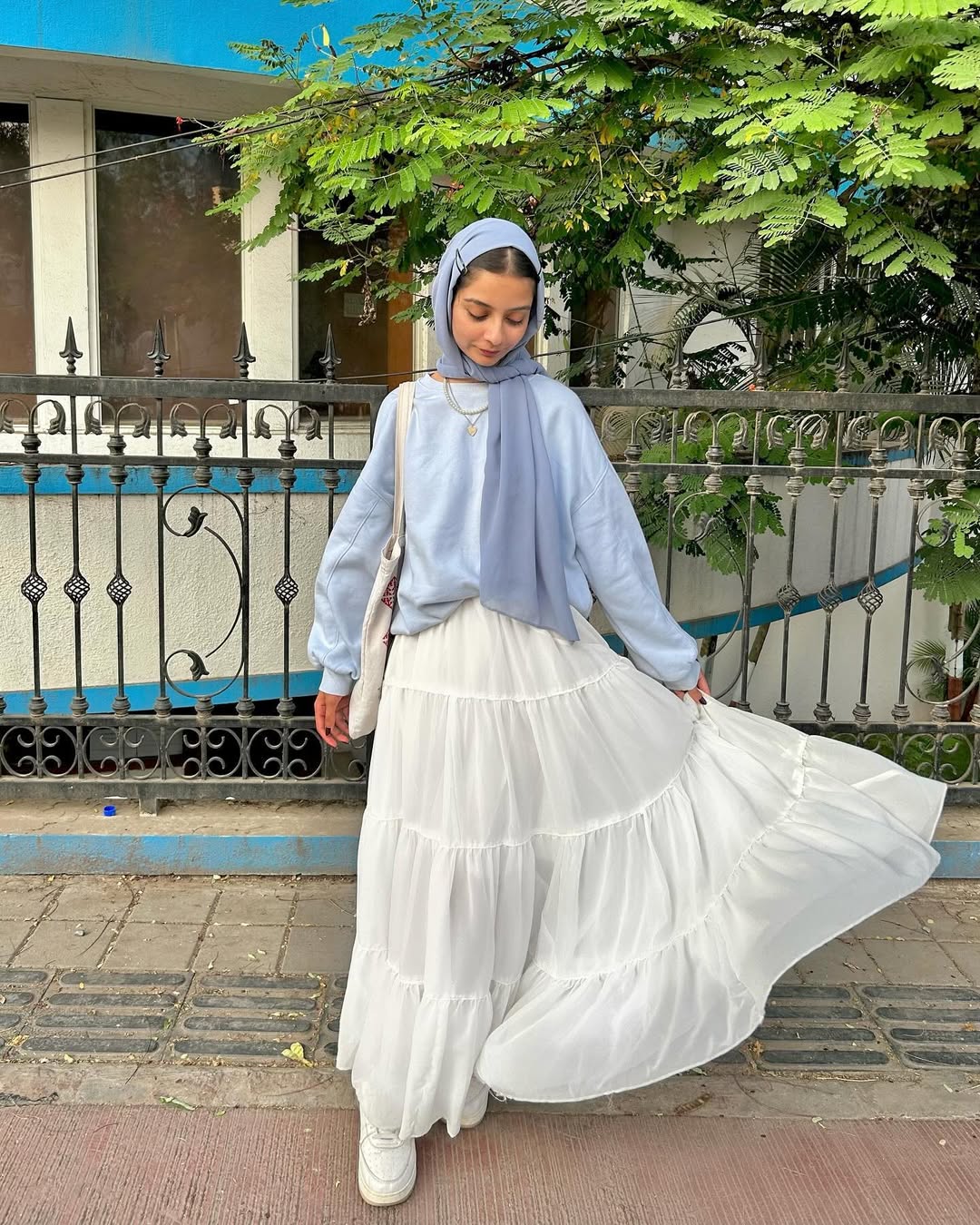 chic and breezy ​look for casual outings