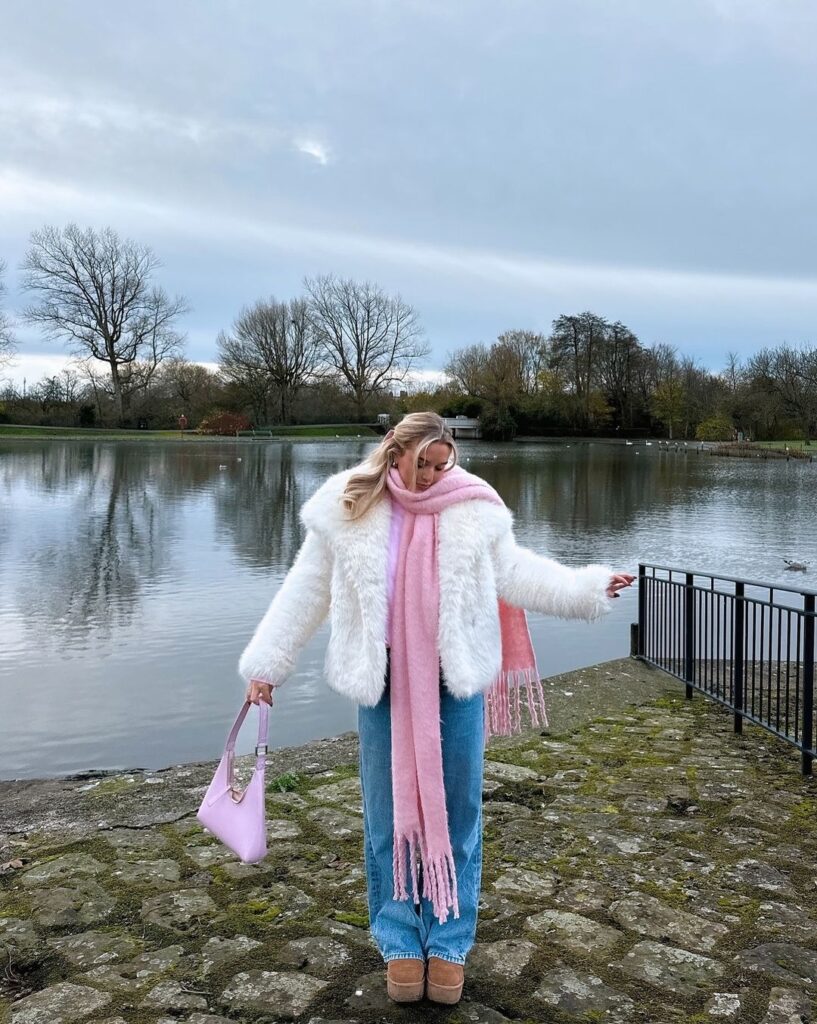 cozy-winter-chic-in-pink-and-white-faux-fur