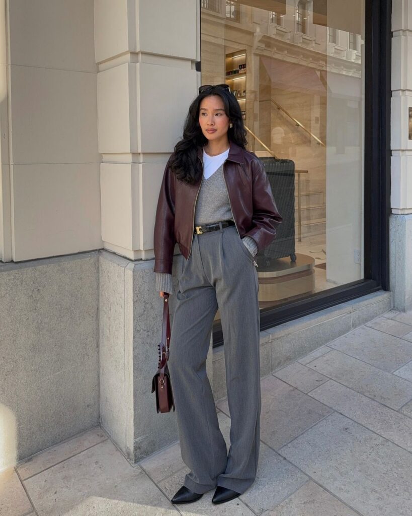 effortless-elegance-with-leather-jacket-and-tailored-trousers