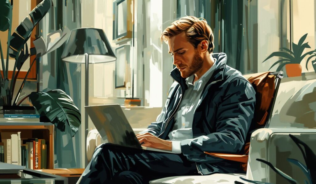 entj-virgo-man-illustration