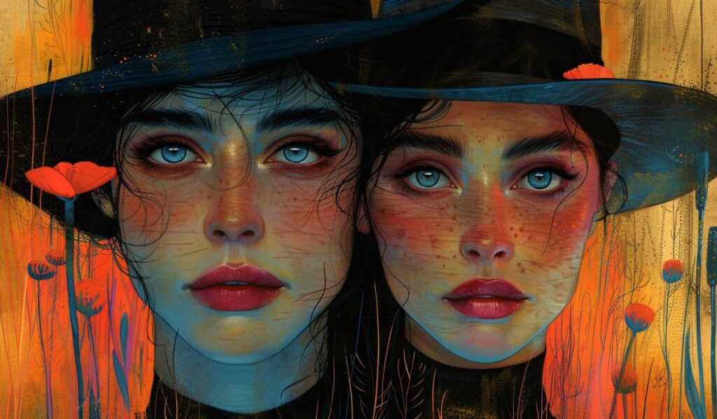 sun-conjunct-north-node-couple-illustration