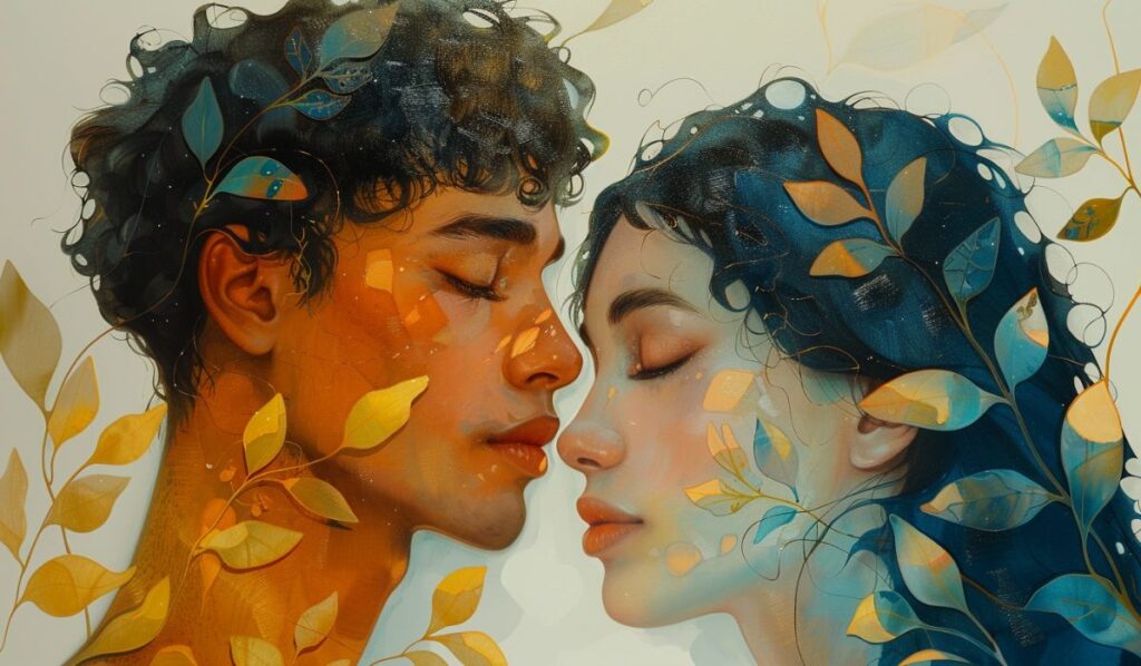 sun-sextile-north-node-couple-illustration