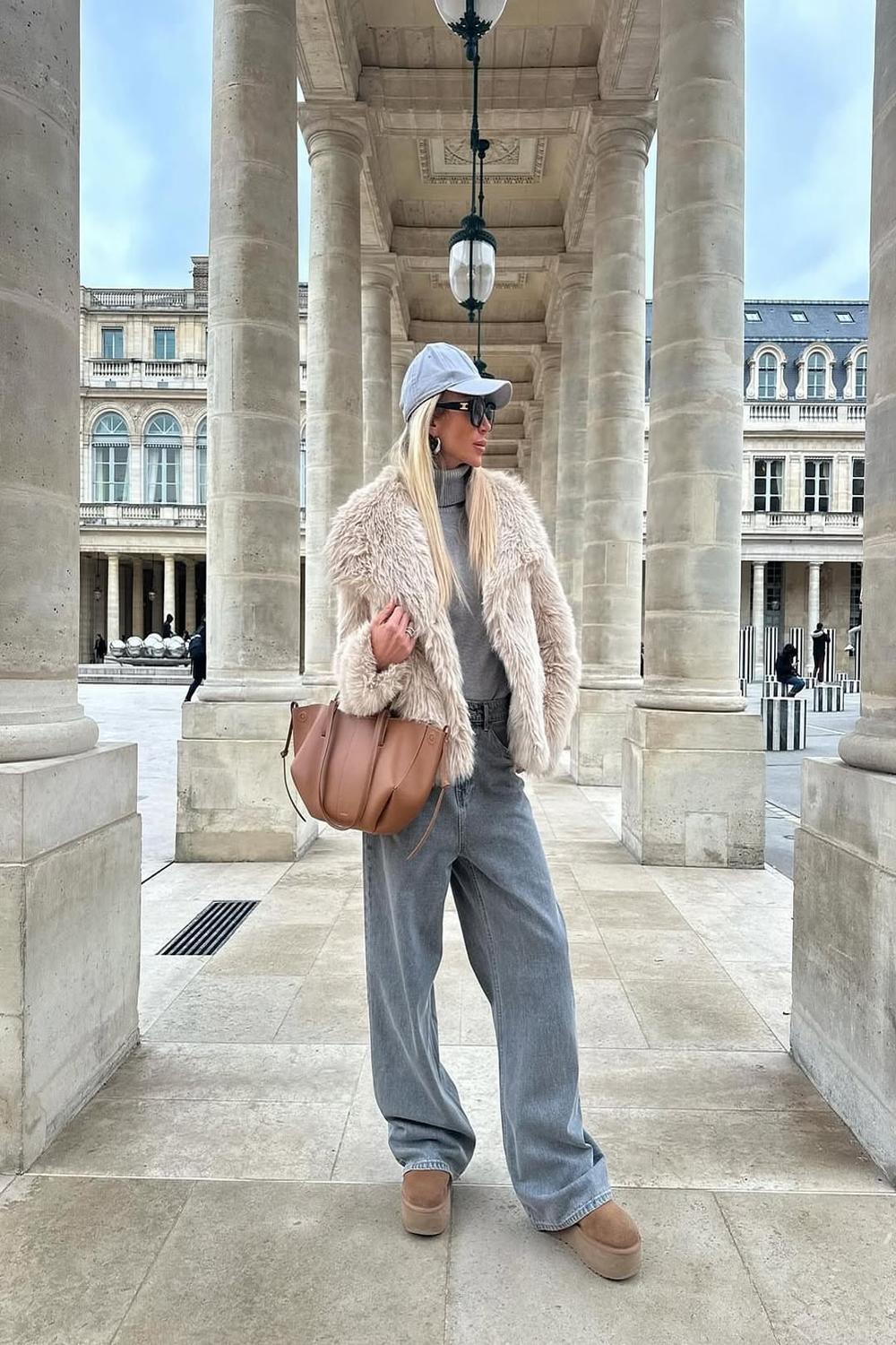 Chic winter look⁢ with cozy vibes