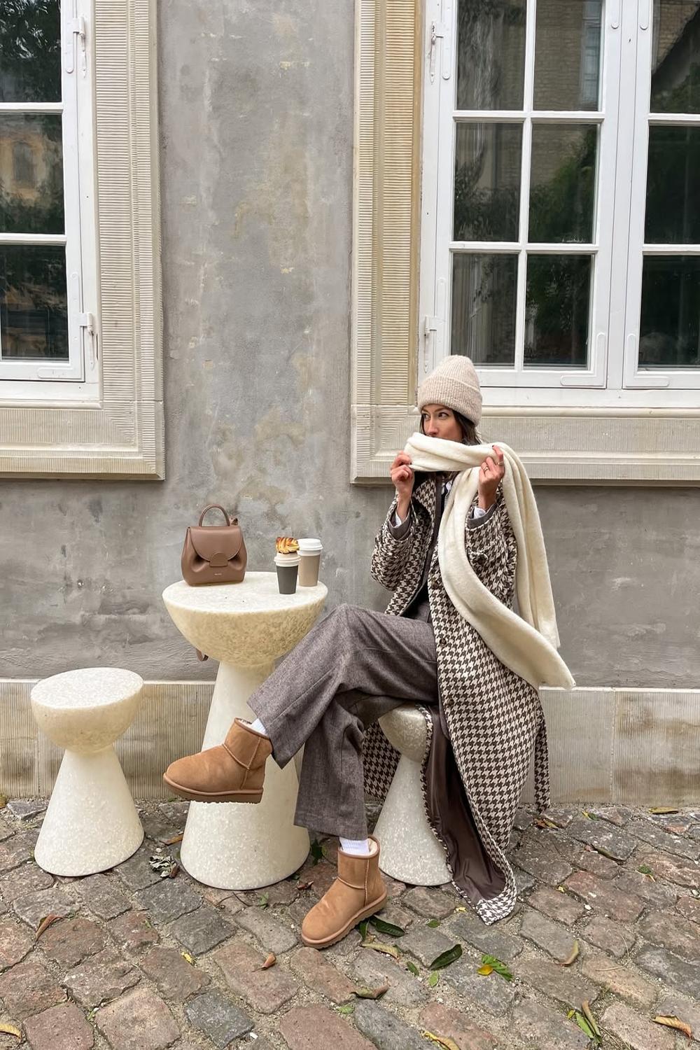 chic Uggs Outfit for Cozy winter Days
