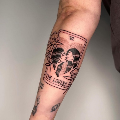 1-3 Creative Lesbian Tattoos
