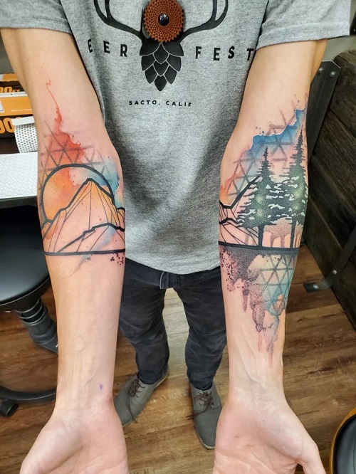 Nature Tattoo vintage tattoos 