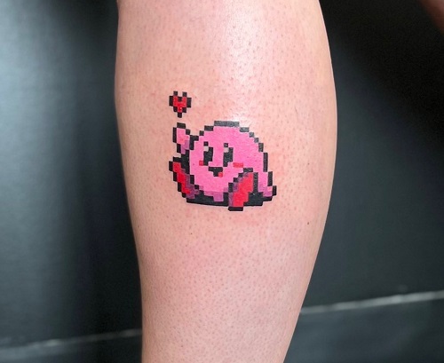 Pixel kirby  Tattoo Styles