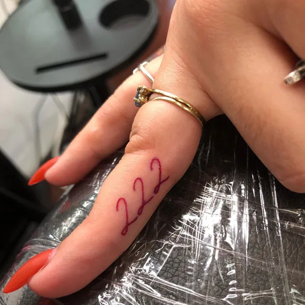 222 tattoo 19