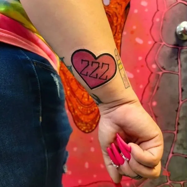222 tattoo 37