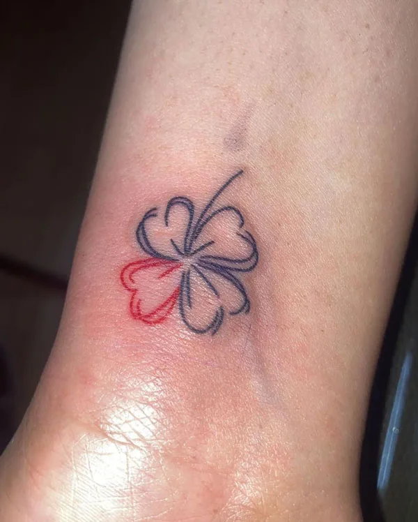 4 Leaf Clover Tattoo (1)