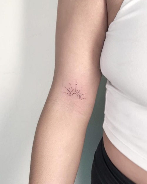 Minimalistic Designs in summer tattoo ideas