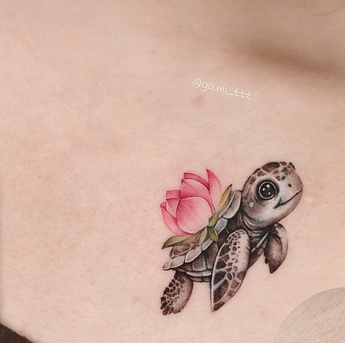 Top Lotus Flower Tattoos 5