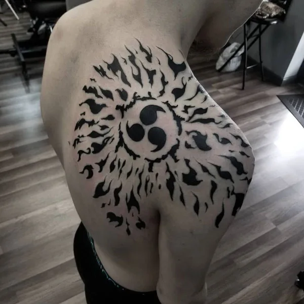 666 anime tattoo