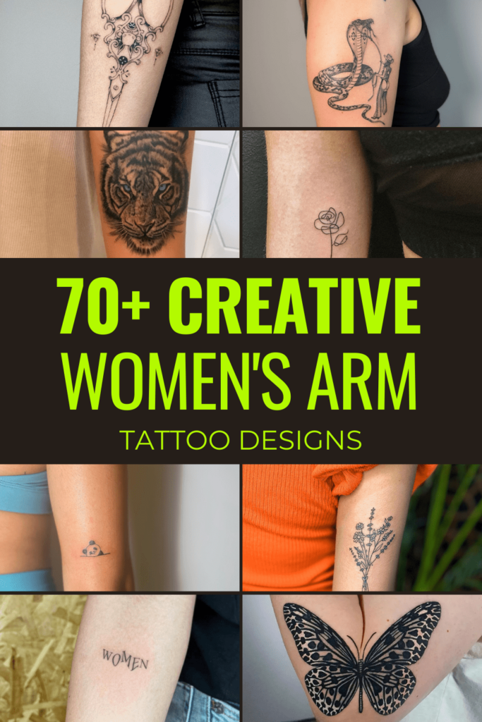 70 Women's Arm Tattoo Designs - Explore a Gallery of Feminine Ink Expressions