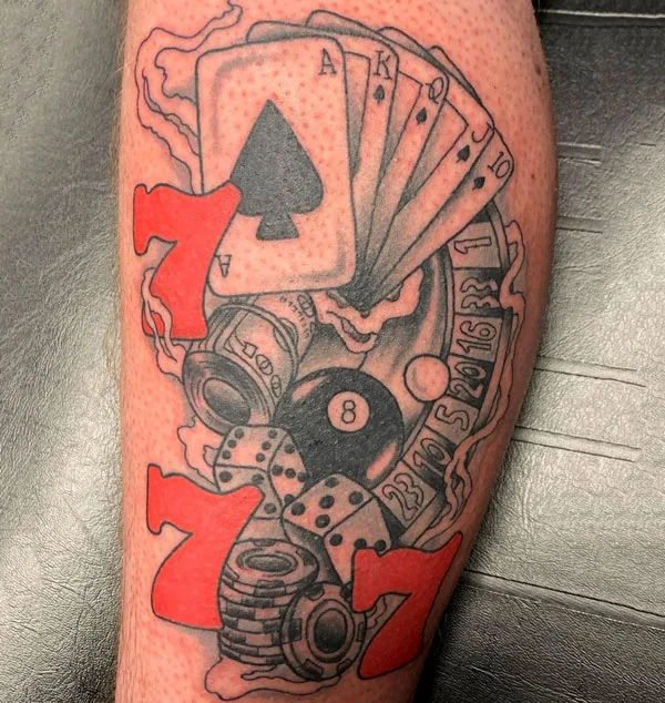777 tattoo 35