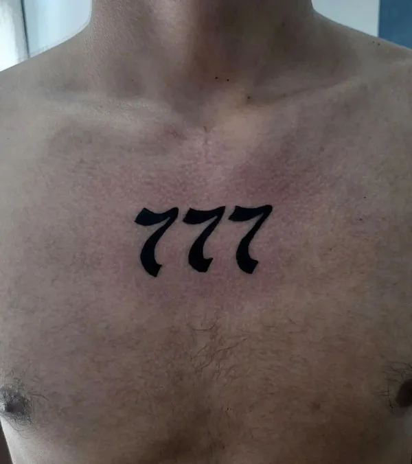 777 tattoo 55