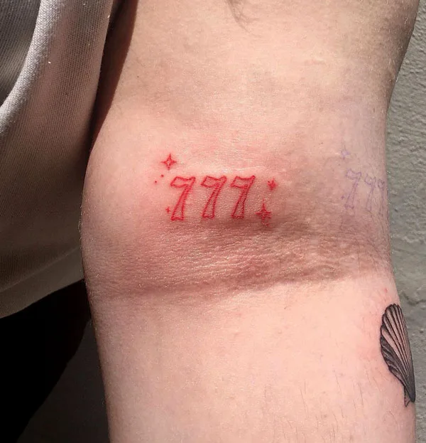 777 tattoo 67