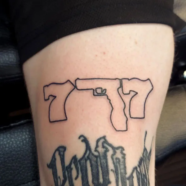 777 tattoo 75