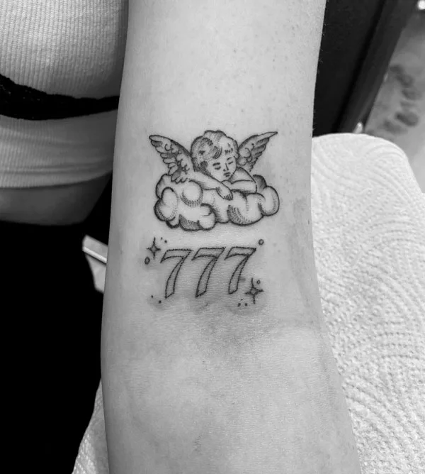 777 tattoo 76