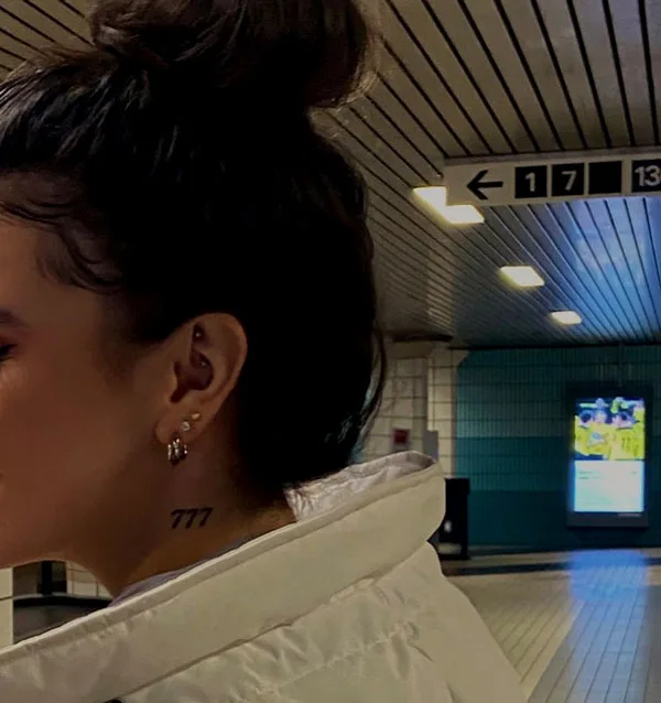 777 tattoo 86