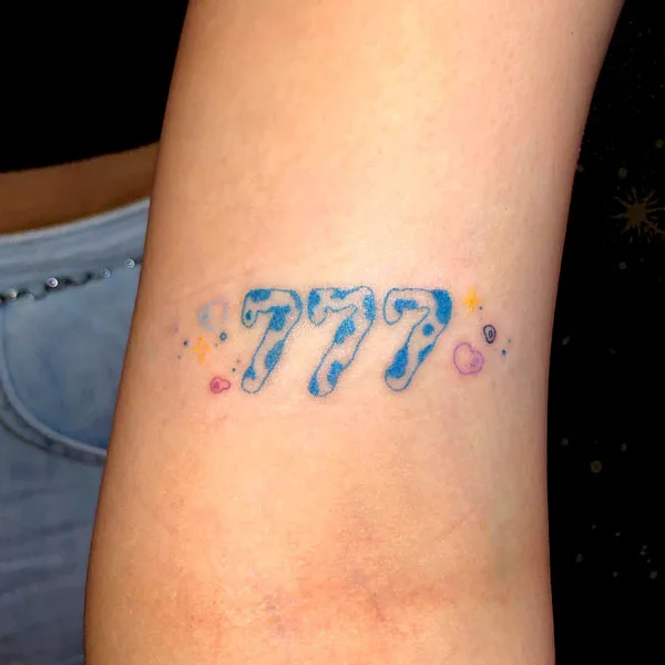 777 tattoo 88