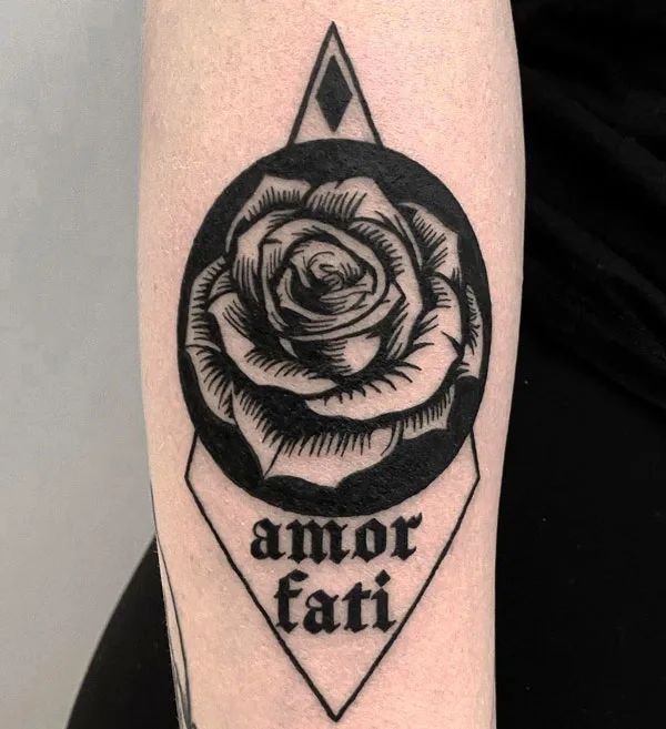 Amor fati tattoo 55