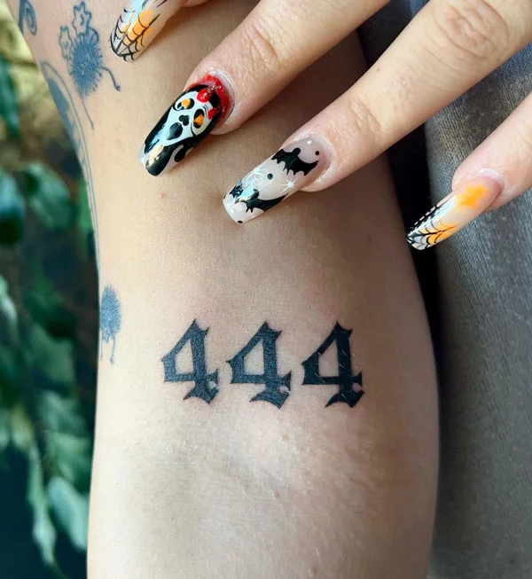 Angel Number Tattoo 23