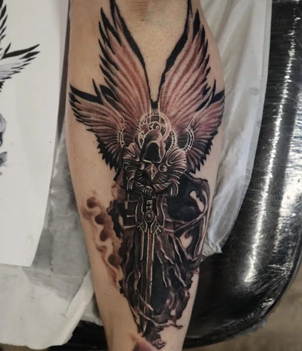 Angel Warrior Tattoo 3
