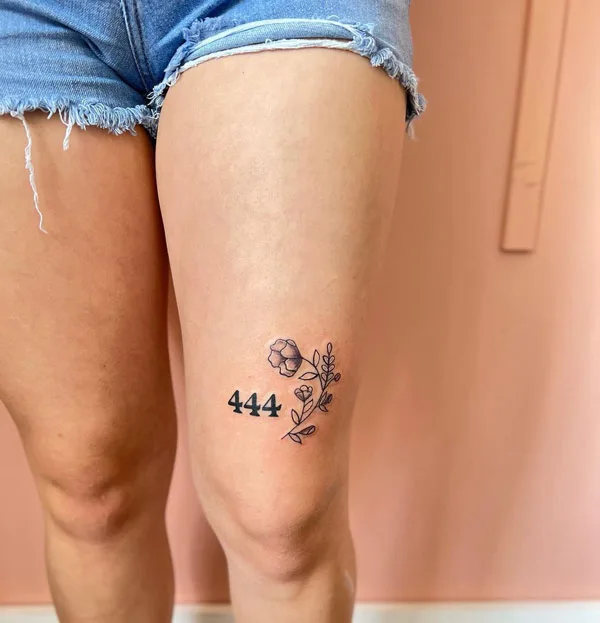 Angel number tattoo 29
