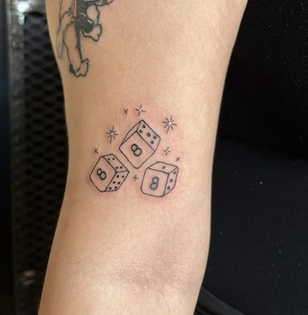 Angel number tattoo 32
