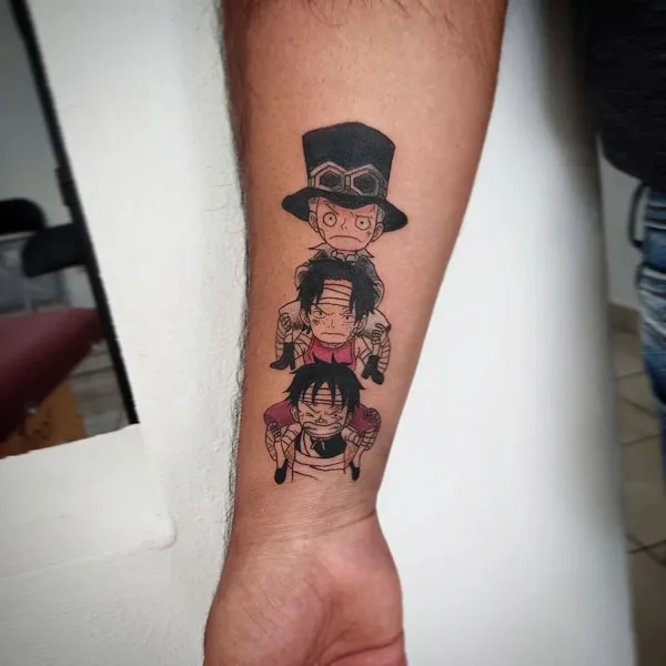 Anime tattoo 10