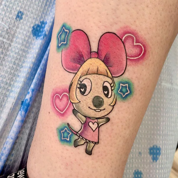 Anime tattoo 100