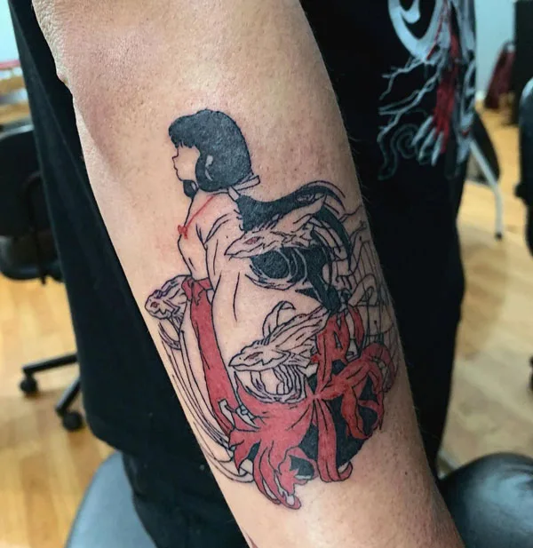 Anime tattoo 14