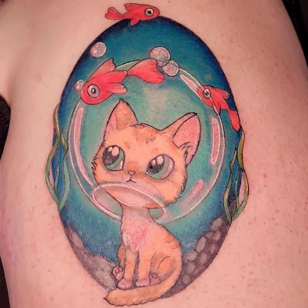 Anime tattoo 15