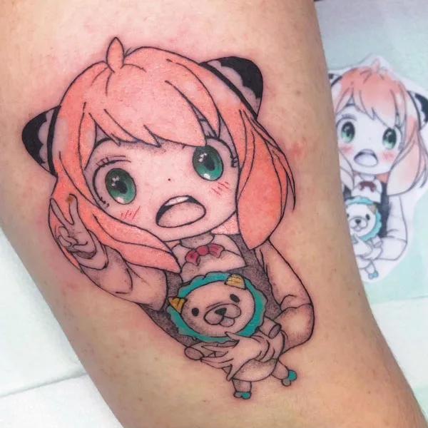 Anime tattoo 168