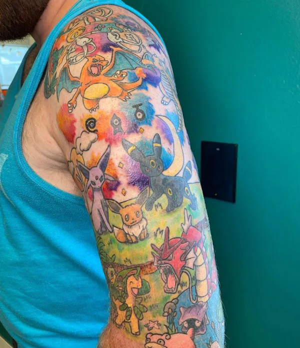 Anime tattoo 170