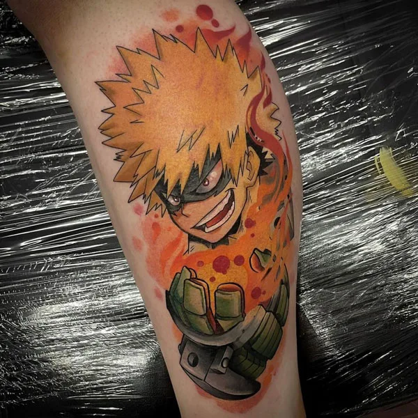 Anime tattoo 186