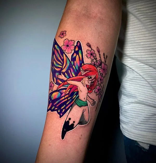 Anime tattoo 2