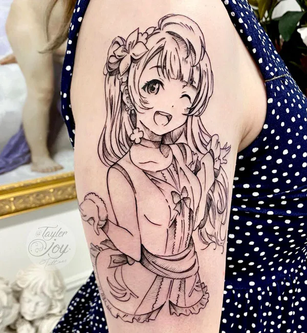 Anime tattoo 205