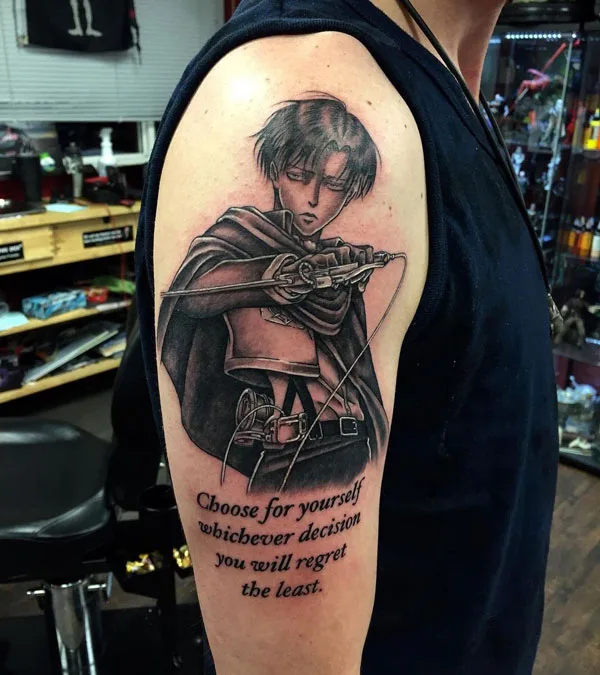 Anime tattoo 210