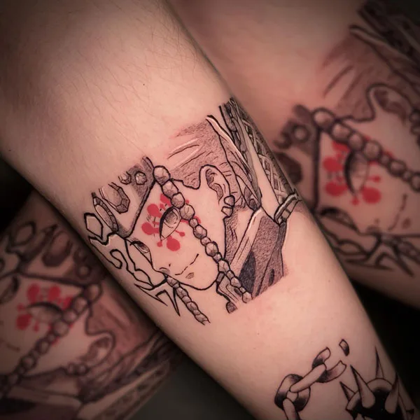 Anime tattoo 22