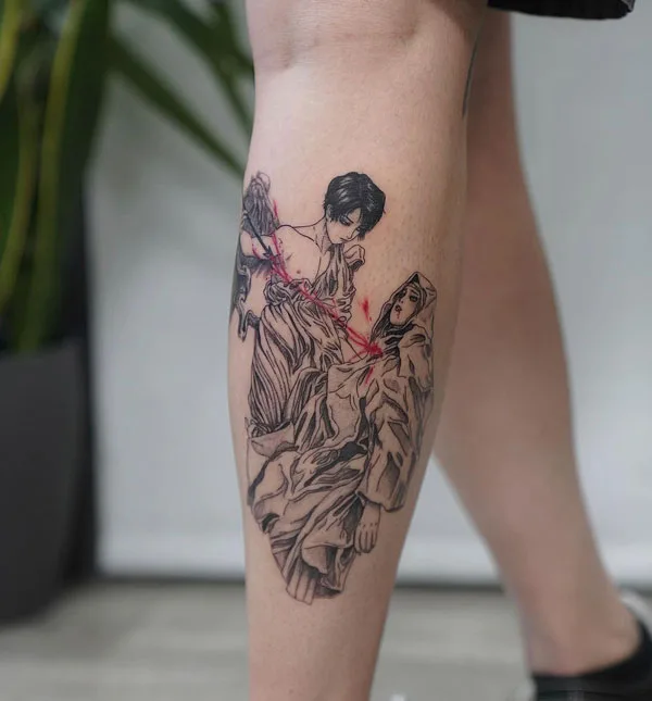 Anime tattoo 34