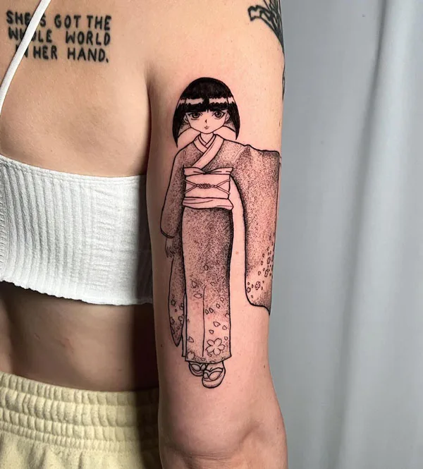 Anime tattoo 49