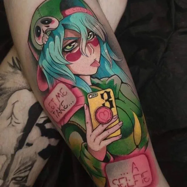 Anime tattoo 51
