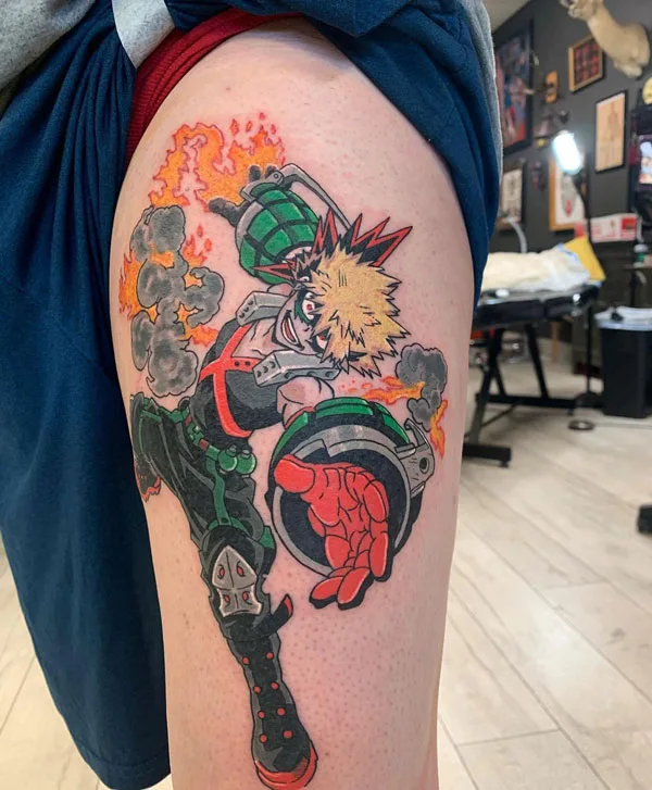 Anime tattoo 55