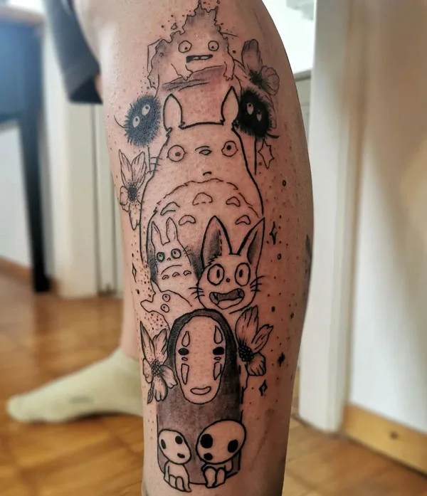 Anime tattoo 6