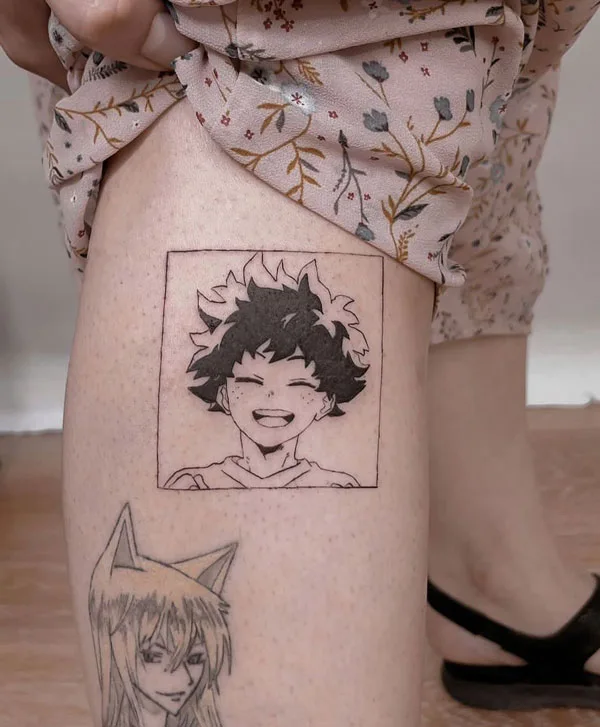 Anime tattoo 8