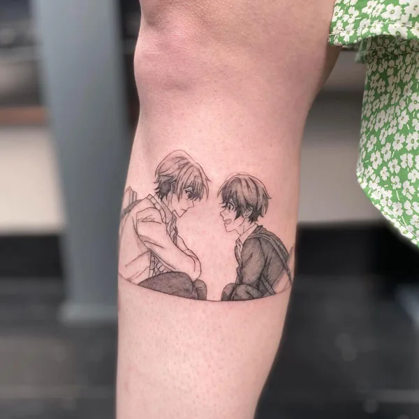 Anime tattoo 83